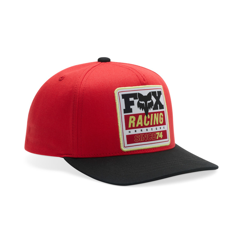 CZAPKA Z DASZKIEM JUNIOR FOX SINCE 74 SNAPBACK RED