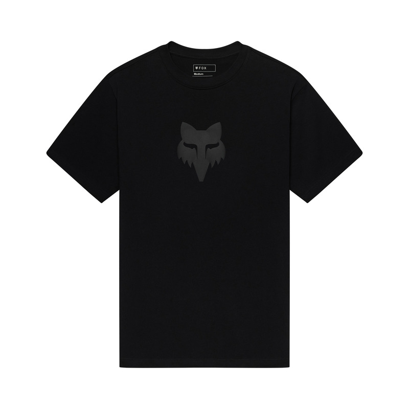 T-SHIRT FOX HEAD HEAVYWEIGHT BLACK