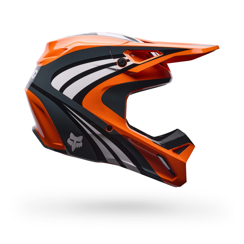 KASK MOTOCYKLOWY FOX V1 DRAFT SUNBURST