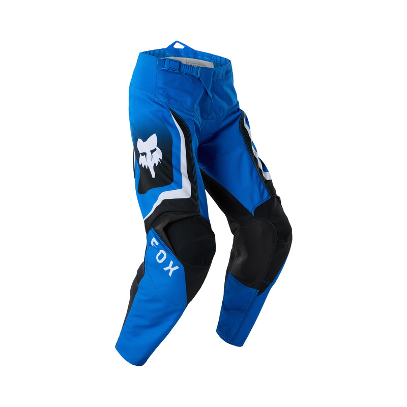 SPODNIE MOTOCYKLOWE JUNIOR FOX 180 FRAME BLUE 24