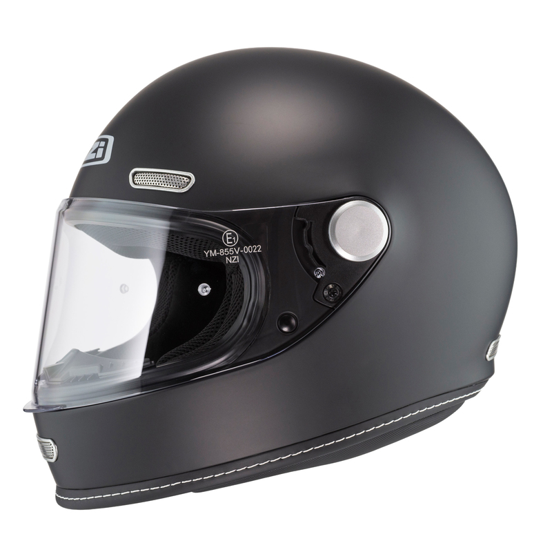 KASK MOTOCYKLOWY NZI REVIVAL MATT BLACK XS