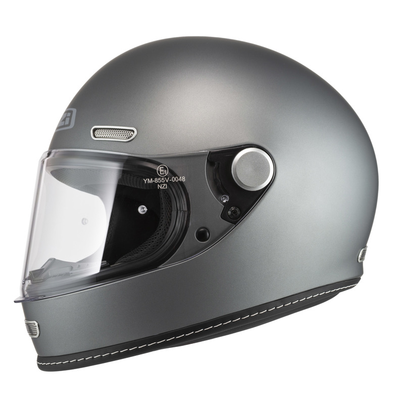 KASK MOTOCYKLOWY NZI REVIVAL ANTRACITE MATT XS