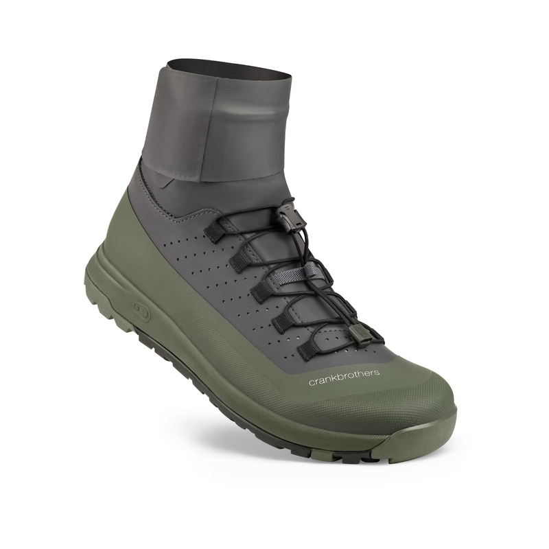 BUTY CRANKBROTHERS STAMP TRAIL SPEEDLACE SEAL GREEN GREY - BLACK OUTSOLE 12 (46 EU)