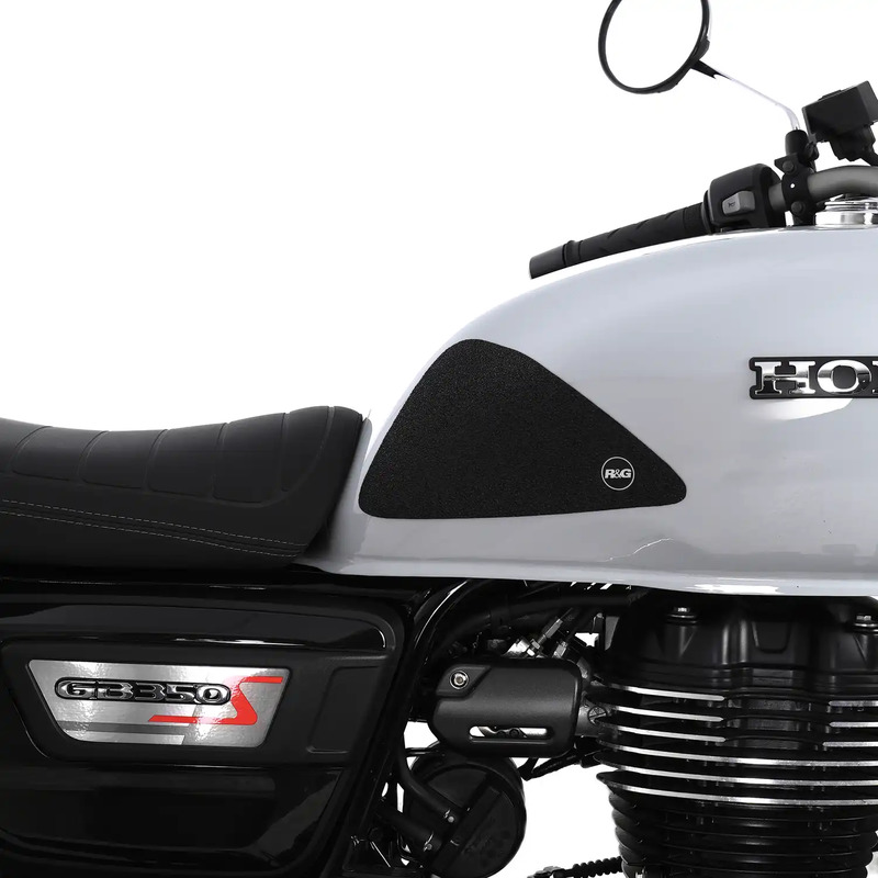 NAKLEJKA NA BAK TANKPAD ANTYPOŚLIZGOWY 2 CZĘŚCI RG RACING HONDA GB350S 25- TRACTION GRIPS BLACK