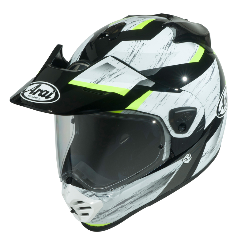 KASK MOTOCYKLOWY ARAI TOUR-X5 ANODIZE YELLOW XS