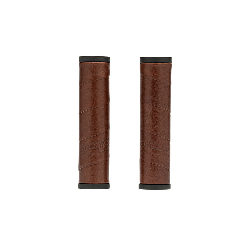 GRIPS BROOKS WILLOW LEATHER GRIP 130/130 A. BROWN