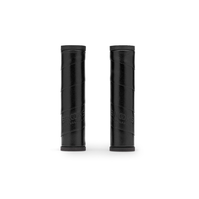GRIPS BROOKS WILLOW LEATHER GRIP 130/130 BLACK
