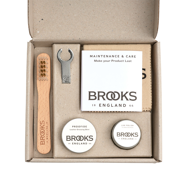 ZESTAW DO PIELĘGNACJI BROOKS PREMIUM LEATHER SADDLE CARE KIT