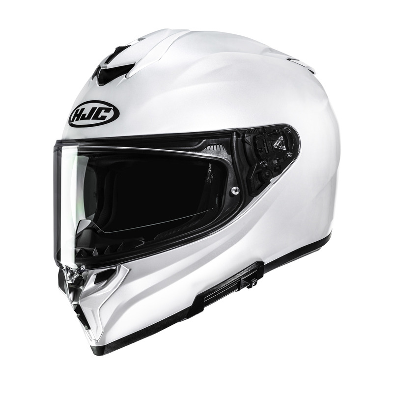KASK MOTOCYKLOWY HJC I72 SOLID PEARL WHITE